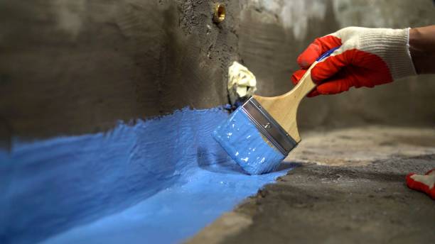 Crawl space vapor barrier installation in Gladwyne, PA